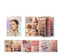 Makeup A Libro | di Bellezza Durevoli,Libro di Palette Compatto per Viaggio - Per Tutti i Giorni Trasferte Appuntamenti e Scena