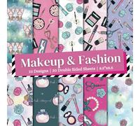 Makeup and Fashion Scrapbook Paper Craft Pad: 10 Trendy Designs, 20 Double-Side Sheets Printed on 8.5"x8.5" Sized Paper With Premium Vibrant Color. ... Junk Journal, Collage, DIY, Decoration Etc.