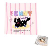Makeup Bag Cloth, Adhesive Lens Protector, Folding Cosmetic Pouch Wrap
