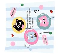 Makeup Bag Cloth, Adhesive Lens Protector, Folding Cosmetic Pouch Wrap