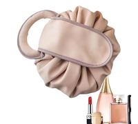 Makeup Bag, Cosmetic Organizer, Travel Bag, Large Capacity Toiletry Pouch with Drawstring Closure Design for Cosmetics and Toiletries During Travel, 11.02x11.81 Inches