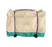 Makeup Bag, Cosmetic Pouch, ampia capacità portatile multipurpose Detachable Toiletry Pack for Travel Or Daily Use, 20,47 x 5,51 pollici Unfolded, 102,5 g, poliestere Material, multicolore, 52x14cm,