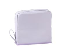Makeup Bag, Cosmetic Pouch, Waterproof Large Capacity PU Leather Standing Toiletry Storage Bag with Compartments for Travel Camping Business Trip Hotel, 9.06x2.76x8.66 inches, 210g