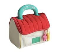 Makeup Bag, House-Shaped Toiletry Organizer, Lightweight Cosmetic Pouch, Waterproof Shower Bag for Toiletries & Essentials, Portable Storage for Home & Business Trips