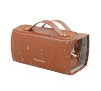 Makeup Bag, Makeup Organizer, Roll-Up Makeup Bag, Travel Makeup Organizer, Large Capacity 4-In-1 Roll-Up Makeup Bag with Compartments and Handles for Travel and Organizing Cosmetics and Toiletries