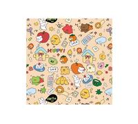 Makeup Bag, Makeup Storage, Easy Multiple Compartments Adhesive Design Large Capacity Compact Size Lightweight, Toiletry Bag for Lozione, Concealer, 17,72 x 17,72 pollici, multicolore, medium size