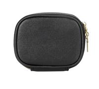 Makeup Bag Mirror, Lightweight Beauty Organizer, Custodia cosmetica illuminata con tre livelli, viaggio in crescita con USB Power, Personal Care Accessory, per donne adolescenti trips eventi, Nero