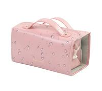 Makeup Bag Organizer, Roll-Up Storage Bag, Waterproof Toiletry Bag, Multiple Compartments Design, Compact Travel Size, Great for Travel Organization, 9.45x4.72x4.72 inches