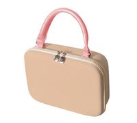 Makeup Bag Organizer, Small Cosmetic Pouch, 9.45x3.15in Portable Storage Solution, Flexible Compartment Design, Authentic Water-Resistant Material for Family Friends Gym Travel