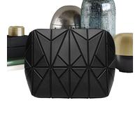 Makeup Bag - Portable Waterproof Toiletry Organizer for Brush Hair Skincare | Foldable Travel Cosmetic Bag for Vacation Cruise Train Trip Shower Home Storage Compact Toiletry Case with Multiple