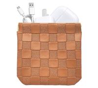 Makeup Bag - Small Makeup Bag 12x12cm | Travel Màkeup Bàg | Automatic Closure Necklace Storage - Portable Toiletry | For Women Girls Ladies Wives Busy Professionals Travel Brides Gym Wedding Beach Vac
