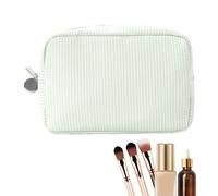 Makeup Bag - Travel Makeup Bag, Cosmetic Bags, Aesthetic Design Portable Toiletry Case With Zipper For Women Outdoor Camping Beach School, Lightweight Makeups Pouch Holder, Multifunctional Bags