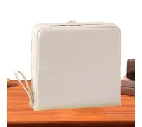 Makeup Bag, Travel Organizer, Stand Up Design, Waterproof Case, Multi-Compartment Storage, Ideal for Home Use, Camping Toiletries, Hotel Stay, Business Trip for Men Or Women, bianco, Se référer au