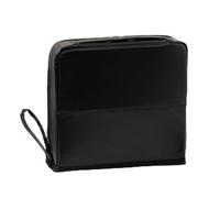 Makeup Bag, Travel Organizer, Stand Up Design, Waterproof Case, Multi-Compartment Storage, Ideal for Home Use, Camping Toiletries, Hotel Stay, Business Trip for Men Or Women, Nero , Se référer au