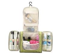 Makeup Bag Viaggio portatile Heled Wash Wash Wash Wash Wash Trucco Borsa da organizzatore di trucco ad alta capacità Donne e uomini Borse cosmetici all'aperto Pochette Trucchi (Color : Green)