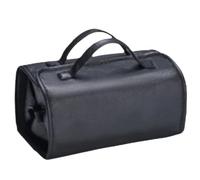 Makeup Bags, Travel Toiletry Pouch, Cosmetic Organizer Case, Waterproof Exterior, Large Storage Compartment, Zipper Closure Design, for Brushes, Lipstick, Concealer, Beauty Essentials, (PU)