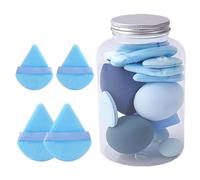 Makeup Blending Sponge - 14 Pieces Perfect Finish, Makeup Sponge Set, Foundation Blending Beauty Spponge | Powder Puff Long Lasting Beauty Spongee Wet & Dry Use for Women Girlfriend Mother Wife