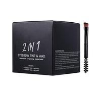 Makeup Brow Pomade, Formula altamente pigmentata, 1,69 x 1,3 inlong-Lasting Natural Finish, Smooth Easy Application, Waterproof Eyebrow Cream for Dating, Travel, Present