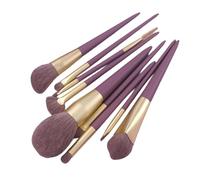 Makeup Brush - 9 pezzi Soft non Slip Grip Stability Facial Beauty Tool, Smooth Blending Experience Brushes For Makeup, for Skin Women Lip Brow Eyebrow Eyelash