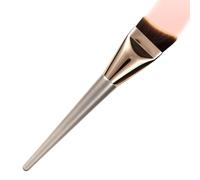 Makeup Brush - Angled Synthetic Bristles Foundation Brushes | Flat Soft Face Brush For Girls | Portable Cosmetic Brushes For Home, Travel, Hotel, Dating, Party, Daily Use