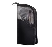 Makeup Brush Case, Large Capacity Cosmetic Organizer Bag, Divided Zipper Makeup Brush Storage Pouch, Waterproof Material Build Cloth Toiletry Bag for Women Things Organizer Portable Cosmetic