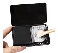 Makeup Brush Cleaner - 2-in-1 Beauty Brush Washing Box, Quick & Effective Makeup Tool Cleaner with Deep Cleaning Soap | 2-in-1 WashboardOrganizer for Bathroom, Shower, Home, Bedroom, Vanity