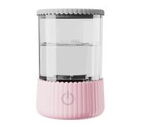Makeup Brush Cleaner Machine, 2-in-1 Automatic Washer & Dryer, Deep Cleaning For Cosmetic Tools & Sponges, Fast Drying & Easy Use, (15x9cm), For Professional & Home Makeup Care
