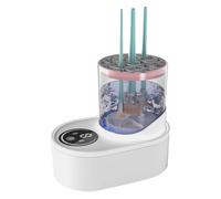 Makeup Brush Cleaner, Portable Cosmetic Paint Brush Cleaner Machine, Multifunctional Brush Cleaning Tool for Home, Studio, Travel Use, Easy to Clean Makeup Brushes Quickly