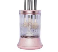 Makeup Brush Cleaner, Ricaricabile Cosmetic Cleaner Machine, Beauty Accessory Cleaning Tool, Ideal for Women, Quick and Easy to Use, Sturdy Design, 4,49 x 4,49 x 6,93 Inches