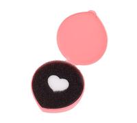 Makeup Brush Cleaner Sponge, Quick Dry Color Remover Pad With Reusable Tin Case, Instant Brush Cleaning Tool, Effortless Cleaning, Easily Carrying, 2.95x3.15inches