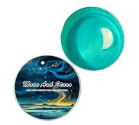 Makeup Brush Cleaning Mat, Cosmetic Brush Washer Pad, Silicone Scrub Cleaner Tray, Deep Removal, Reusable Quick Dry Cleaning Tool, Portable Countertop Design, for Artist Paint, multicolore, moon,