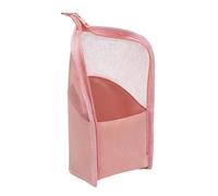 Makeup Brush Holder - 9.65x5.31x5.12 Inches Divided Smooth Zipper, Cosmetic Bag Travel Makeup Case | For Women Girls Toiletry Eyebrow Pencil Lipstick Jewelry Home Office Outdoor Camping