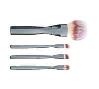 Makeup Brush Set - 4-in-1 Magnetic Portable Synthetic Brushes, Professional Multi Function Cosmetic Tool | Face Powder Blush Eyeshadow Concealer Blending Travel Beauty Routine Kit