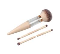 Makeup Brush Set - 7 Inch Brushes | ABS Fiber - 5 Piece Travel Makeup Brush Kit For Eyeshadow, Blush And Powder Application, Ideal For Home, Salon And Travel Use
