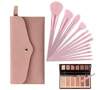 Makeup Brush Set | Portable Professional Cosmetic Applicator | Makeup Brushes Set Professional For Eye Shadows Concealer Foundation Blush Loose Powder Women Girls Teens