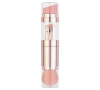 Makeup Brush Sets, Portable Eyeshadow Brushes, 5-In-1 Concealer Foundation Cosmetic Applicators with Soft Bristles, Lightweight Makeup Tools for Women Girls Beginners, 1.06x1 Inch