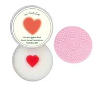 Makeup Brush Soap - Professional Solid Cleanser Portable Wash Tool, Deep Cleaning Botanical Formula for Synthetic and Natural Bristles, Essential Beauty Care, Ideal for Travel Daily Maintenanc