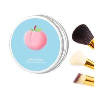 Makeup Brush Soap - Solid Sponge Cleanser Bar, Deep Pore Purifying Wash with Botanical Conditioning, Portable Scrubber Suds, Ideal for Travel and Daily Cosmetic Routine Professional Salons