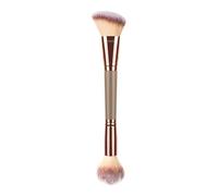 Makeup Brush Tool - Bristle Cosmetic Applicator, Foundation Contour Blending Design, Seamless Finish Application | Professional Beauty Tool For Girls Face Cheeks Bronzer Blush Highlighter Use
