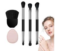 Makeup Brushes, Eyeshadow Brush Set, Makeup Brush Set with Storage Box, Portable Makeup Brushes, Beauty Tools for Eyes, Soft Makeup Brushes Set, 8-Piece Makeup Brush Set, Makeup Brushes for Cheeks