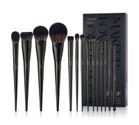 Makeup Brushes Set Jessup Make up Brushes 14Pcs Black Kabuki Foundatio