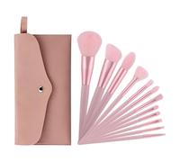 Makeup Brushes Set Professional Portable Cosmetic Blush Tool | Makup Brushes for Women Girls Loose Powder Blush Foundation Concealer Eye Shadows Daily Travel