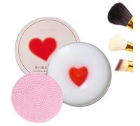 Makeup Cleaner - Brush Soap Bar Cleanser, Cosmetic Sponge Washing Solution with Deep Removal Formula, Gentle Skin Friendly Care Feature, Ideal for Women Beauty Lovers Home Salon Daily Routine