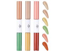 Makeup Concealer Liquid, 3 x Full Coverage Set, Lightweight Waterproof Formula, Long Wear Finish, Flaw less Complexion, Photography-Ready Look, Everyday Makeup, Travel-Friendly