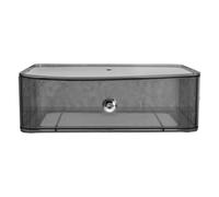 Makeup Drawer Organiser Grande in Plastica, Organizer Cosmetici Trasparente | Ufficio e Casa, Resistente alla Deformazione, Spazio Ampio, Uso Versatile