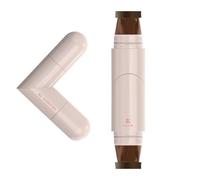 Makeup Eye Liner Stamp, Makeup Eye Liner Stencils, doppio rivestimento impermeabile cosmetico per appuntamenti, viaggi, vita quotidiana e parti, 2.99 x 2.99 x 0.91 pollici