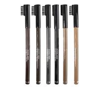 Makeup Eyebrow Pencil, Precision Tip Cosmetic, 6 Color Long Wear Tool Extra, Beauty Aid with Modern Design, Essential Companion for Women Girls Mom Daughter Daily Care Holiday