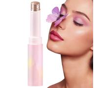 Makeup Eyeshadows, Shimmer Highlighter, 3.5x0.39 Inches, Crystal Jelly Glaze Stick, Dimensions Available in Various Shades, Portable Eye Makeup Tool for Women and Girls