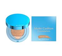 Makeup Foundation Cushion Compact, High Coverage Matte Concealer Base, Long Wear Cream for Finish, Gift-Ready Cosmetic Solution Girlfriend Wife Daughter Sister Friend