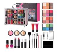 Makeup Kit For Women, Mascara Lipstick Eyeshadow Blush, Long Lasting Waterproof Makeup,Waterproof Makeup Kit, Beauty Care Set, Soft And Blendable Blush A Healthy Glow Look For Women
